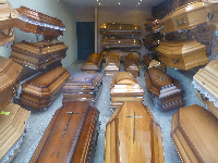 Coffin makers in Kumasi are not making profit due to poor sales