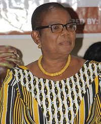 Mrs Bella A Ahu, President of the Ghana Tourism Federation