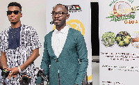 Kofi Kinaata and Okyeame Kwame, ambassadors for International Coconut Festival