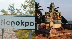 Directional sign and symbol of Nogokpo