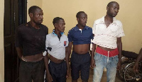 The suspects in Police custody