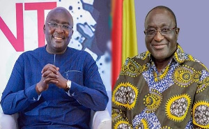 Either of Dr Bawumia and Mr Alan Kyeremanten is in pole position for the NPP flagbearership