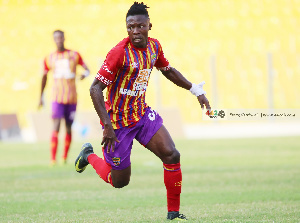 Salifu Ibrahim was part of the Hearts of Oak squad to win the double this season.