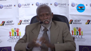 Professor Emeritus Stephen Adei, a former Rector of GIMPA