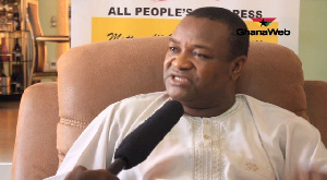 Flagbearer of the APC, Dr. Hassan Ayariga