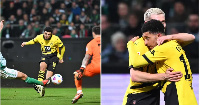 Jadon Sancho nets second goal for his team in Bundesliga clash against SV Werder Bremen