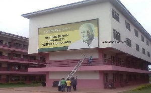 An order was made for the removal of the image of former President John Mahama