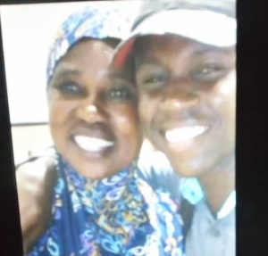 Mariama Alhassan and Alhassan Muntari