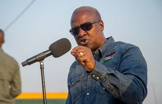 John Dramani Mahama, flagbearer of NDC