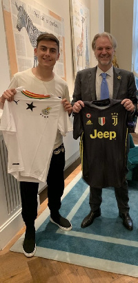 Paulo Dybala was former teammates with Ghana international Kwadwo Asamoah