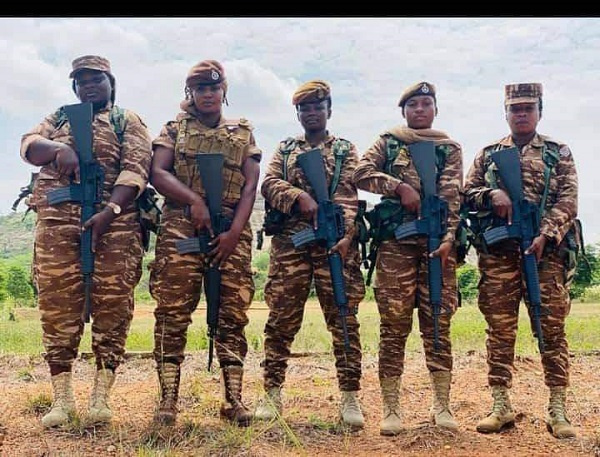 Some officers of the Ghana Prison Service