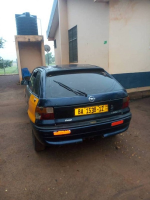 The taxicab which was used to convey the stolen goats