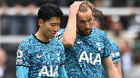 Tottenham players Son and Kane