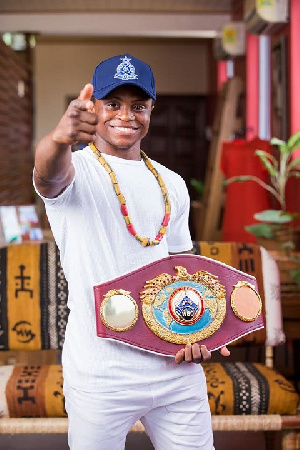 Isaac Dogboe has set his sights on unifying the Super Bantamweight division