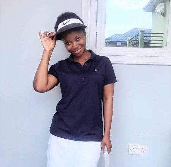 Barbara Mahama has taken to the practice range to find solace in golf