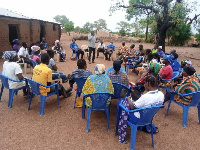 Mr Yakubu Sabutu addressing