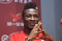 Ghana striker Asamoah Gyan