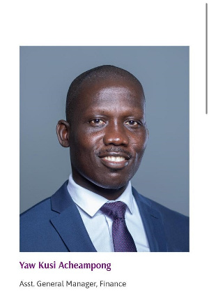 Head of Finance at Enterprise Trustees, Yaw Kusi Acheampong