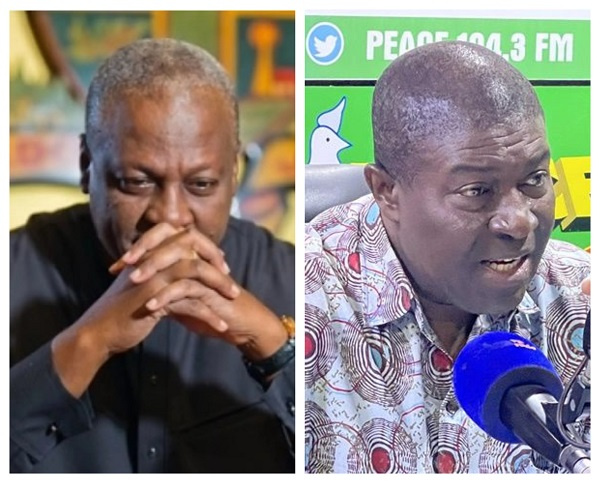 John Dramani Mahama and Nana Akomea