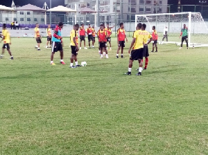 Black Stars Dubai Training