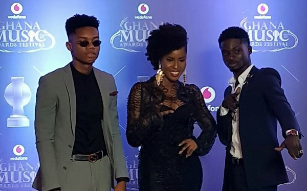 Kidi, MzVee and Kuami Eugune