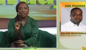 Naa Ashorkor slamming Salam Mustapha