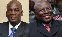 Minority Leader Haruna Idrissu and Special Prosecutor Martin Amidu