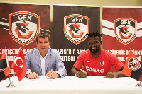 Aziz Tetteh inked a 3-year contract with the club