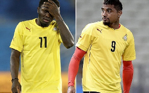 Sulley Ali Muntari and Kevin-Prince Boateng