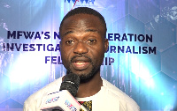 Investigative journalist, Manasseh Azure Awuni