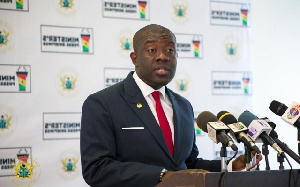 Information Minister, Kojo Oppong Nkrumah