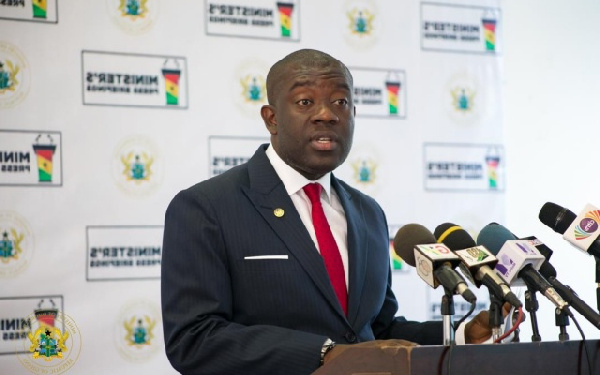 Information Minister, Kojo Oppong-Nkrumah