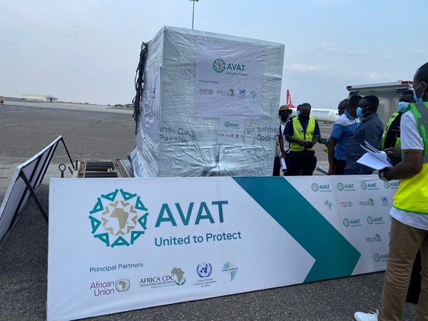 The consignment was procured under the African Vaccine Acquisition Trust (AVAT) initiative.