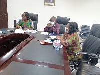 The Authority met with a team from Corruption Watch Ghana for discussion