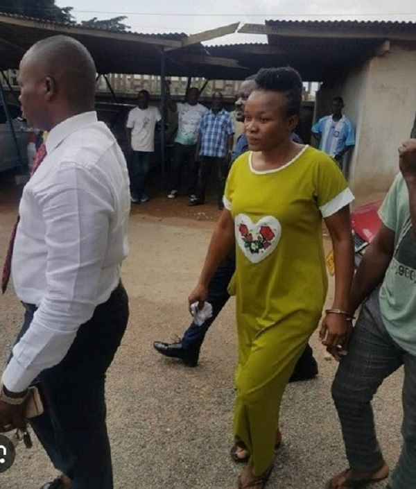 WOII Esther Saan Dekuwine, the Sixth Accused person in the ongoing coup trial