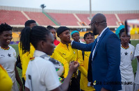 Kurt Okraku with the Black Princesses