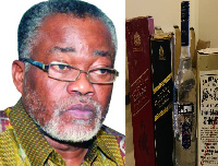 Col. Aboagye has kept the 4 bottles for more than 21 years