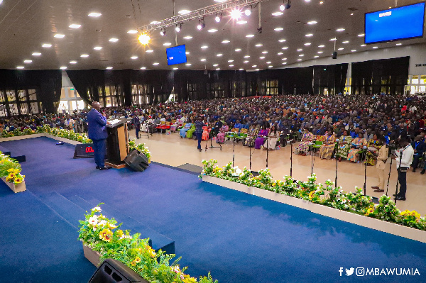 Dr. Mahamudu Bawumia visited the Church of Pentecost