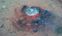 The strange pot on the school premises