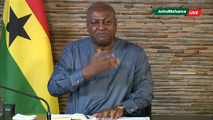 Flagbearer of the National Democratic Congress, John Dramani Mahama