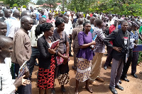 Teachers stranded at Lango College in Lira Town after they were turned away