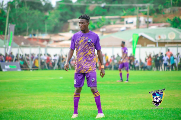 Manuel Mantey is a key cog of the Medeama side