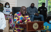 President Akufo-Addo addressed the Greater Accra Regional House of Chiefs on final day of his tour