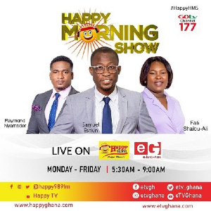 Happy FM morning show is aired every day of the week