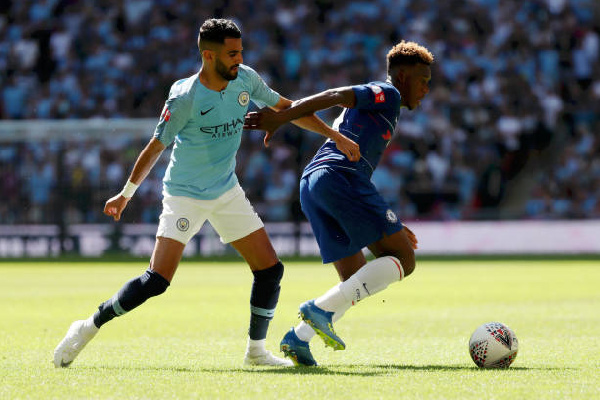 Callum Hudson-Odoi and Riyard Mahrez