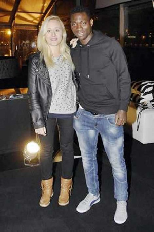 Christian Atsu And His Wife Marie 2