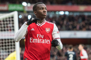 Nketiah has started only one game out of 9 played by Arsenal