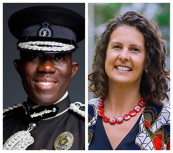 British High Commissioner and Ghana's IGP