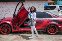 Nana Ama McBrown's BMW