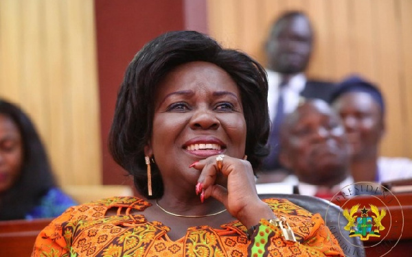 Minister for Sanitation and Water Resources, Cecilia Abena Dapaah